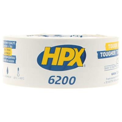 HPX Producten/duct tape reparatietape wit 48mm x 25m HPX Producten/duct tape reparatietape wit 48mm x 25m