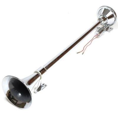 Luchthoorn 64 cm. 12/24V Chroom