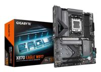GIGABYTE x870 eagle wifi7 socket am5 moederbord (zwart/grijs, raid, 2.5gb-lan, wi-fi 7, bt, sound, atx) - thumbnail