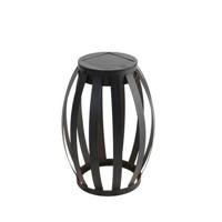 QAZQA Buiten tafellamp zwart 3-staps dimbaar solar en oplaadbaar - - thumbnail