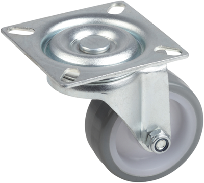 Metafranc zwenkwiel 50mm pu w - wu0802870 Metafranc zwenkwiel 50mm pu w - wu0802870