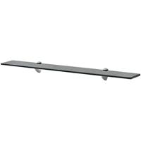 VidaXL Zwevend schap 80x10 cm 8 mm glas - thumbnail