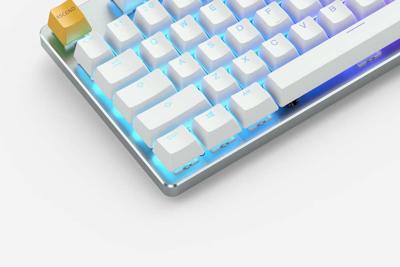 Glorious PC Gaming Race GMMK toetsenbord USB QWERTY US International Zilver, Wit Glorious PC Gaming Race GMMK toetsenbord USB QWERTY US International Zilver, Wit