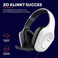 Trust GXT 415W Zirox Bedraad Wit - thumbnail