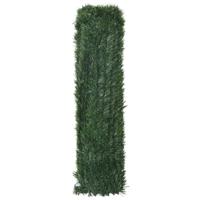 Tuinscherm kunstgras 1x5 m groen - thumbnail