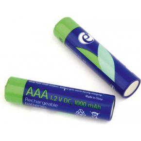 Oplaadbare AAA batterijen 2 stuks 1000mAh