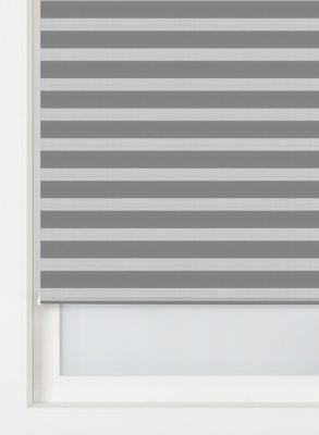 HEMA Duo rolgordijn uni basic zwart (zwart)