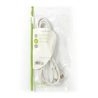 Coaxkabel 90 dB | IEC (Coax) Male - IEC (Coax) Female | 1,5 m | Wit - thumbnail