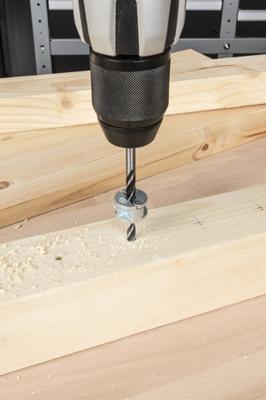 Deuvelboor met dieptestop 6mm Deuvelboor met dieptestop 6mm