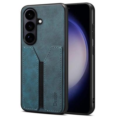 Denior Samsung Galaxy S26 hoesje - Backcover met kaarthouder - Blauw Denior Samsung Galaxy S26 hoesje - Backcover met kaarthouder - Blauw