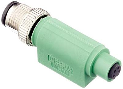 Phoenix Contact 1519765 Sensor/actuator verdeler en adapter M8, M12 Aantal polen (sensoren): 3 Adapter, recht 5 stuk(s)