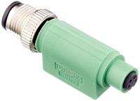 Phoenix Contact 1519765 Sensor/actuator verdeler en adapter M8, M12 Aantal polen (sensoren): 3 Adapter, recht 5 stuk(s) - thumbnail