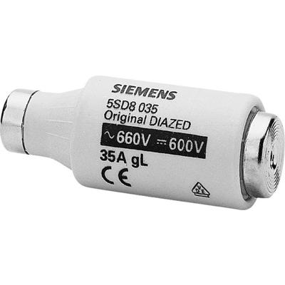 Siemens 5SD8035 Zekeringsinzetstuk Afmeting zekering: DIII 35 A 690 V/AC 5 stuk(s)