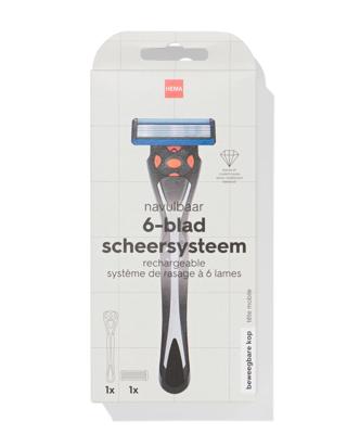 HEMA Scheersysteem met 6 mesjes en trimmer