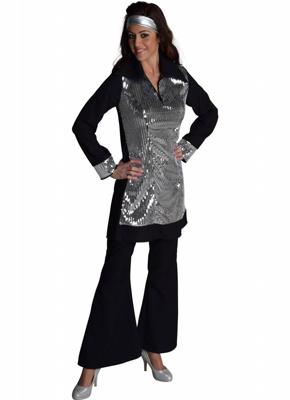 Hippie broek zwart