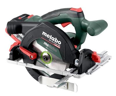 Metabo KS 18 LTX 57 BL Accu Cirkelzaag 18V | 2 x LiHD 8.0 Ah, ASC 145 | metaBOX 340 - 611857810