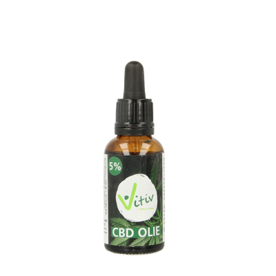 Vitiv CBD olie 5% 30 Milliliter Vitiv CBD olie 5% 30 Milliliter