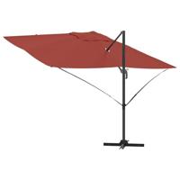 VidaXL Parasol terracotta 351 x 250 x 260 cm polyester en aluminium - thumbnail