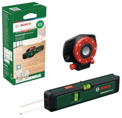Bosch Home and Garden UniversalWallLevel 0603663J00 Laserwaterpas 159 mm Bosch Home and Garden UniversalWallLevel 0603663J00 Laserwaterpas 159 mm