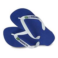 Havaianas - Brasil Logo MARINE BLUE Rubber Unisex - thumbnail