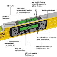 Stabila TECH 196M DL 19820 Digitale waterpas Incl. magneet, Incl. anti-slip, Incl. tas 183 cm 0.5 mm/m - thumbnail