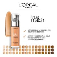 L’Oréal Paris True Match Foundation 3.W Golden Beige - Natuurlijk Dekkende Foundation met Hyaluronzuur en SPF 17 - 30 ml - thumbnail
