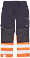 Blåkläder Multinorm inherent werkbroek 14881513 | Marineblauw/Oranje | Maat 64 - 7330509720479 - thumbnail