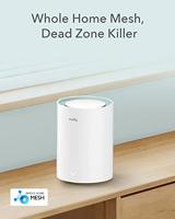 Cudy ac1200 gigabit mesh wi-fi system (1-pack) mesh router (wit) - thumbnail