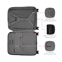 Wenger Syntry Carry-On Case Laptoptrolley Geschikt voor max. (laptop): 35,8 cm (14,1) Zwart/grijs - thumbnail