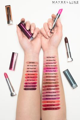 Maybelline Color Sensational The Inti-Matte Nudes Lipstick - 987 Smoky Rose - Roze - Matte Lippenstift Maybelline Color Sensational The Inti-Matte Nudes Lipstick - 987 Smoky Rose - Roze - Matte Lippenstift