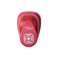 Vaessen Creative • figuurpons bloem in kader medium - thumbnail