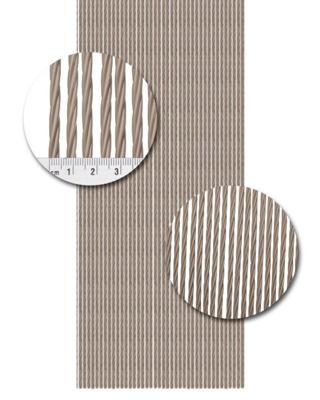 Vliegengordijn Kunststof Napoli Zwart - 92cm x 210cm