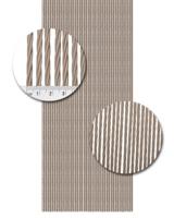 Vliegengordijn Kunststof Napoli Zwart - 92cm x 210cm - thumbnail