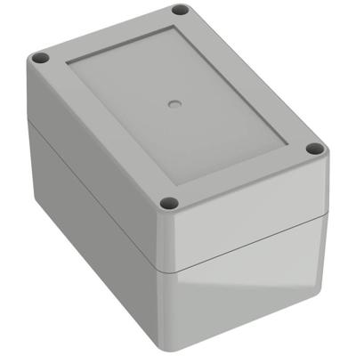 TRU COMPONENTS TC-10860636 Universele behuizing 120 x 80 x 75.20 ABS Lichtgrijs 1 stuk(s)