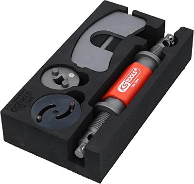 KS Tools 150.1965 Universele remzuiger-terugstelgereedschapsset, 4-delig KS Tools 150.1965 Universele remzuiger-terugstelgereedschapsset, 4-delig