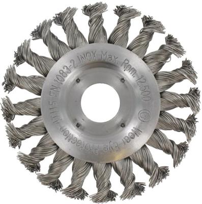 Ivana 51730 rondborstel getordeerd RVS-staaldraad