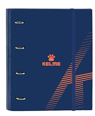 Ringmap Kelme Navy blue Oranje Marineblauw (27 x 32 x 3.5 cm)