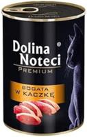 Dolina Noteci Premium rijk aan eend - nat kattenvoer - 400g - thumbnail