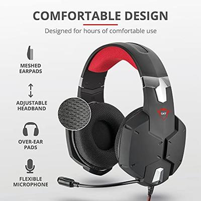 Trust GXT 322 Carus Gaming Headset - Black