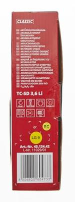 Einhell TC-SD 3,6 Li 4513442 Accu-schroefmachine 3.6 V 1.3 Ah Li-ion Einhell TC-SD 3,6 Li 4513442 Accu-schroefmachine 3.6 V 1.3 Ah Li-ion