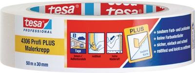 tesa PREMIUM 04306-00044-02 Maskeertape tesakrepp Beige (l x b) 50 m x 30 mm 1 stuk(s)