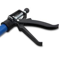 Gipsplaat Bouwstempel Blauw Staal 50-115cm - set van 3 - thumbnail