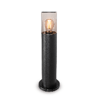 Blaze LED Sokkellamp buiten zwart - 45 cm - Padverlichting - E27 Fitting - Max. 15W - IP44 - Tuinlantaarn - Staande buitenlamp - thumbnail