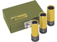 PROXXON wielmoer dopsleutel impact wheel nut set 1/2" (17,19,21mm) - thumbnail