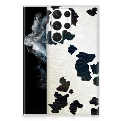Samsung Galaxy S22 Ultra | TPU Hoesje | Koeienvlekken