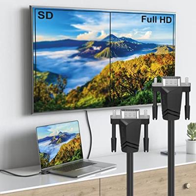 Hama VGA-kabel, Full-HD 1080p, 1,50 m Kabel Zwart