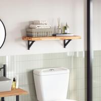 Tafelblad rechthoekig 100x30x4 cm massief acaciahout - thumbnail