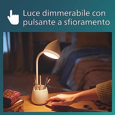 Philips LED Hat DSK213 PT 8719514443778 Tafellamp met accu LED LED 4.5 W Wit