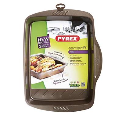 Ovenschaal - PYREX - 1452053 - Rechthoekig - Staal - 35 x 27 cm