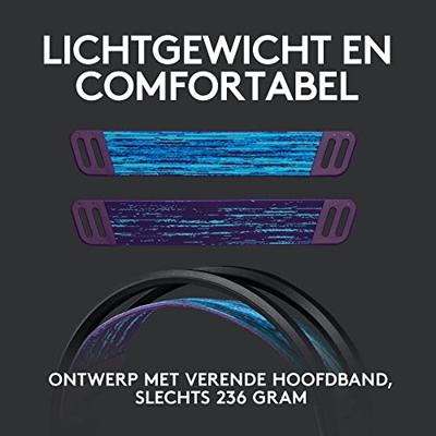 Hoofdtelefoon met Hoofdband Logitech G535 Zwart - thumbnail
